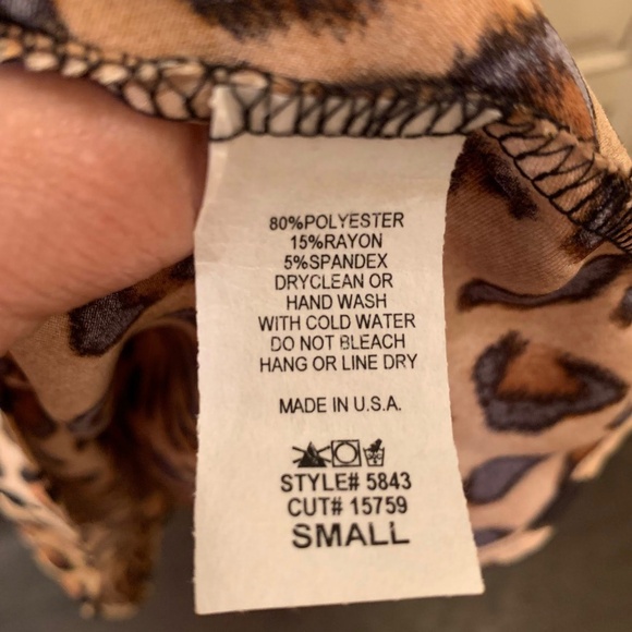 Leopard Print Shirt - Picture 3 of 5